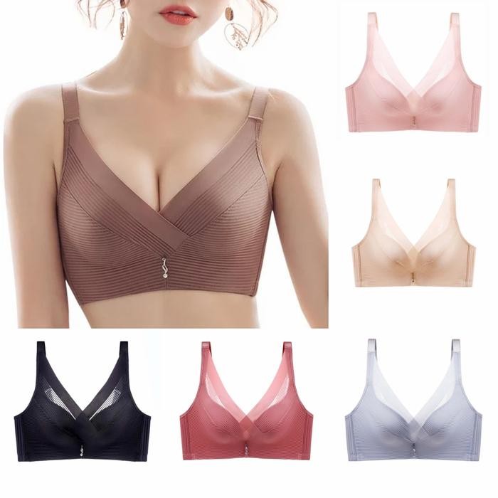 Satinya- Bra Busa Push Up Penekan Prees Lemak Bh Tanpa Kawat B827