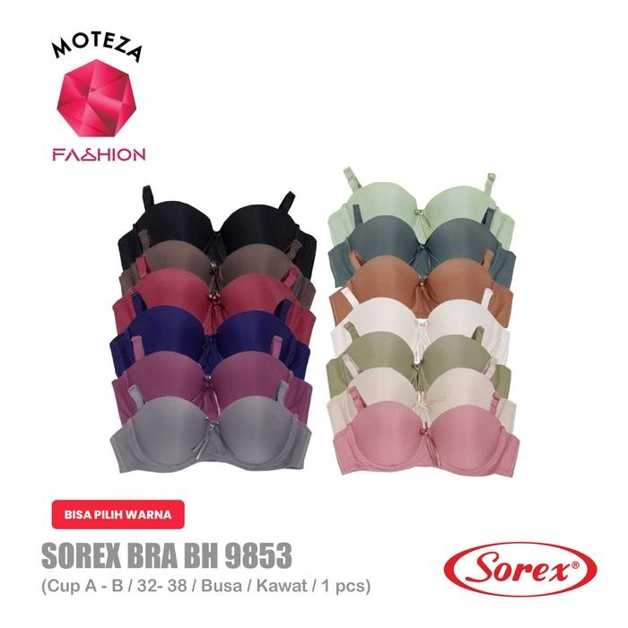 Satinya- Sorex Bra - Bh 9853 - Busa Cup A - B / Kawat - Extra Comfort - Uk 32 - 38 Nyaman