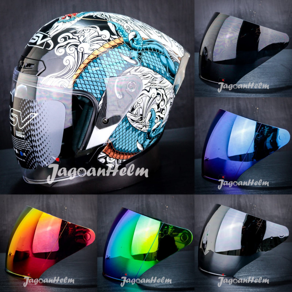 HELM HALF FACE RSV NEW WINDTAIL 2.0 RYUJIN