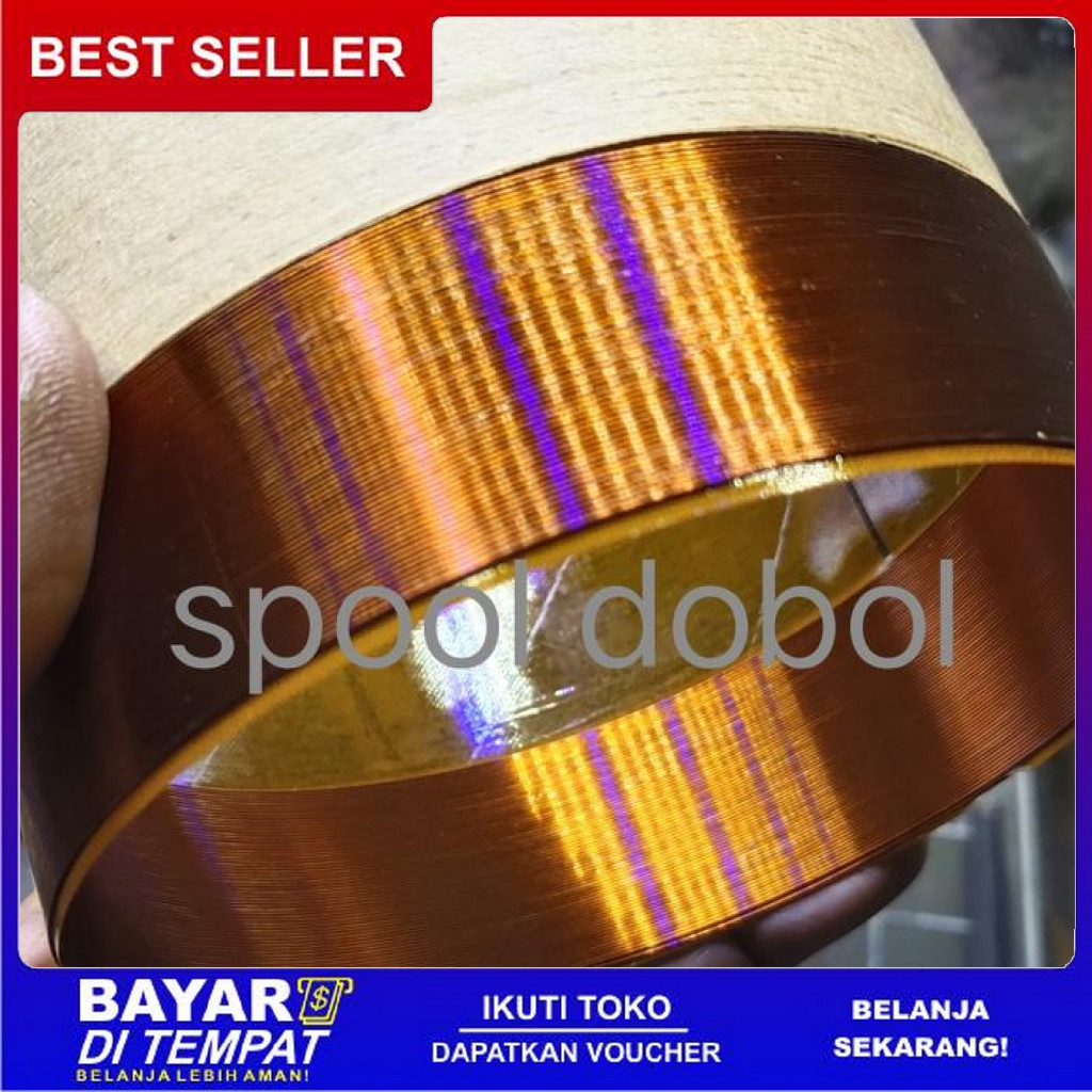 FREE ONGKIR SPOOL SPUL SPULL SPEAKER ACR FABULOUS 11321SW DIAMETER SPOOL 113 FIBER BISA COD