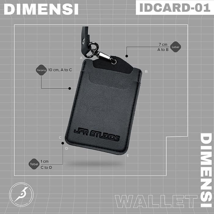 

JFR ID Card Bahan Kulit Premium IDCARD01