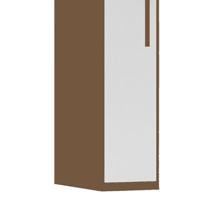 

Krisbow Cabinet Loker 1 Pintu - Cokelat 60X30X109.1 Cm