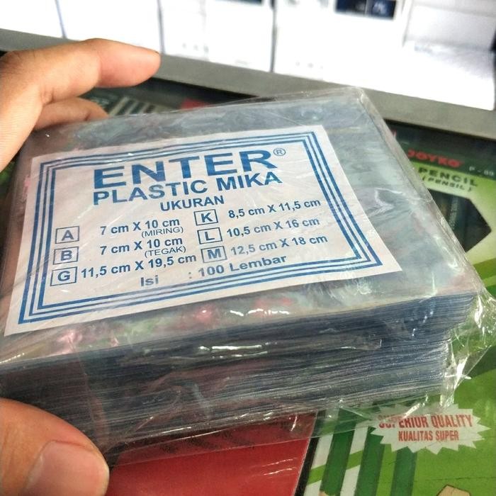 

Plastik Mika Name Tag Horizontal / Tidur uk 8.5 cm x 11.5 cm (100 pcs)