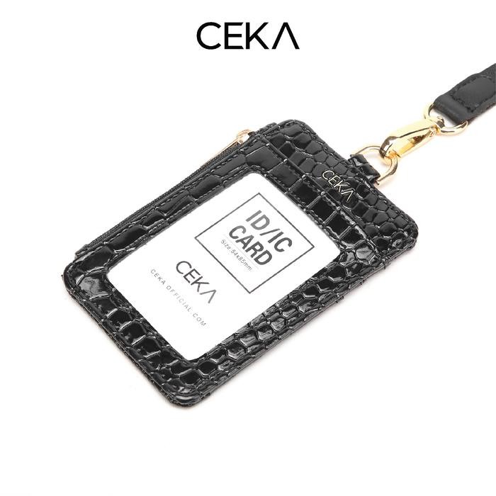 

CEKA Lanyard ID Card Holder Name Tag Kartu Tanda Pengenal - Binca Id Card Holder