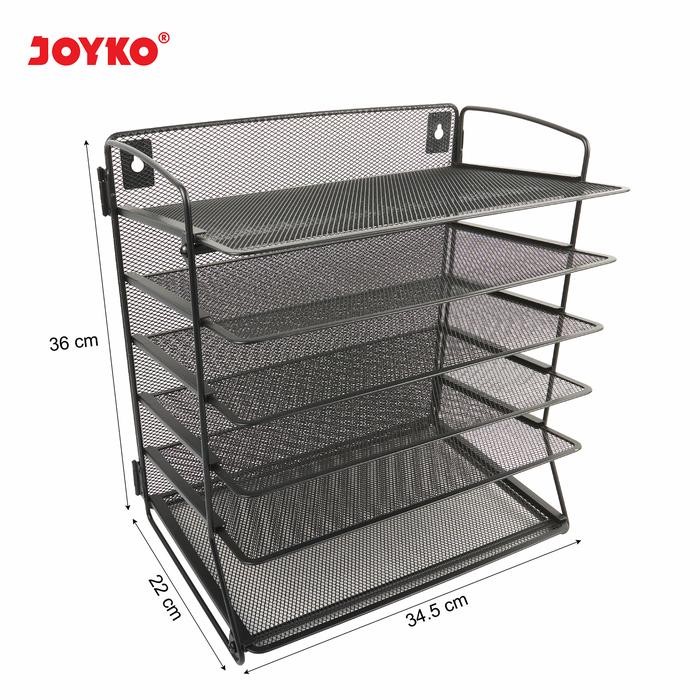 

Joyko Document Tray 6 Tier / Rak Kertas Dokumen 6 Susun Meja DT-36