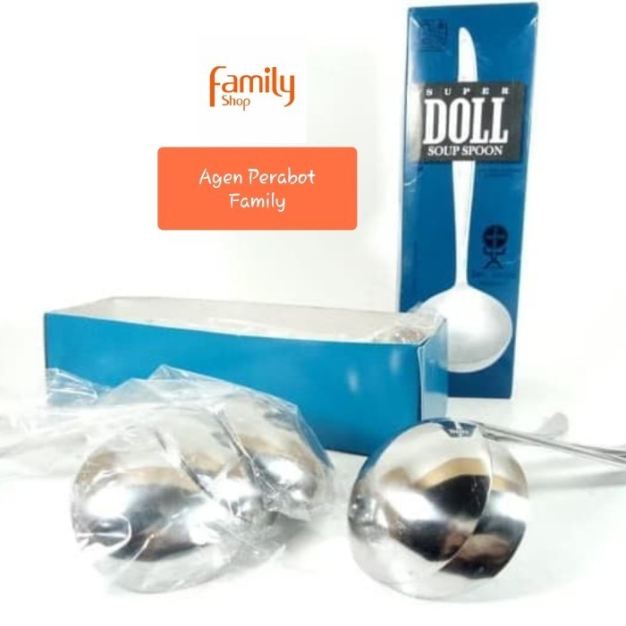 [Bestone] Sendok Sayur / Irus Kecil Stainless Tebal / Irus SUPER DOLL