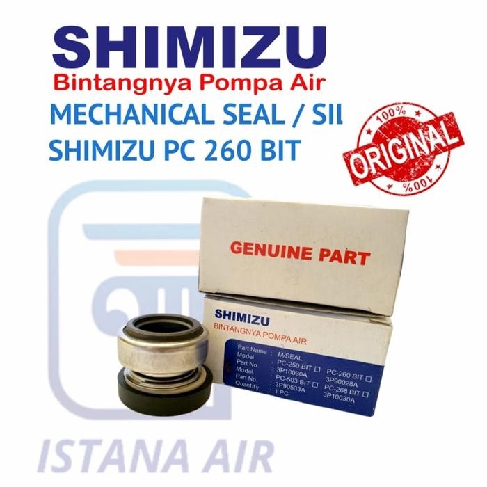 Ready JT MECHANICAL SEAL / SIL SHIMIZU ORIGINAL JETPUMP PC 260-375 BIT