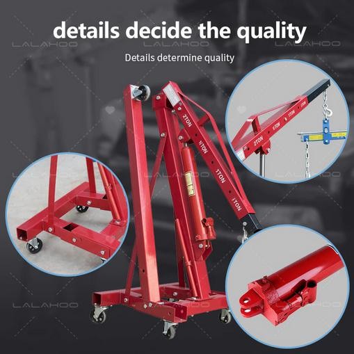 Jack Engine Crane Foldable Engine Crane Heavy Duty Hydraulic Engine Crane