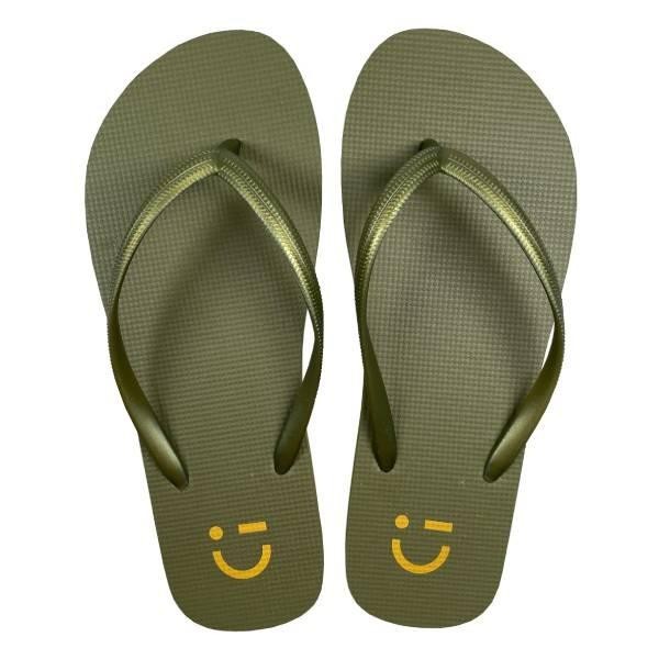 Miniso Flip Flops Sandal Jepit Antislip Sendal Pria wanita - HIJAU