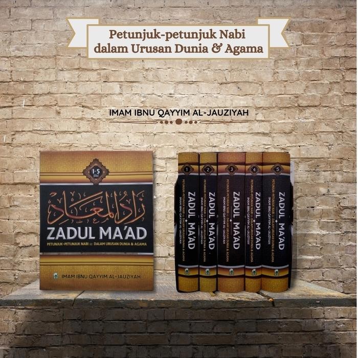 ready Kitab Zadul Ma'ad Zadul Maad Lengkap Jilid 1-5 Plus Box
