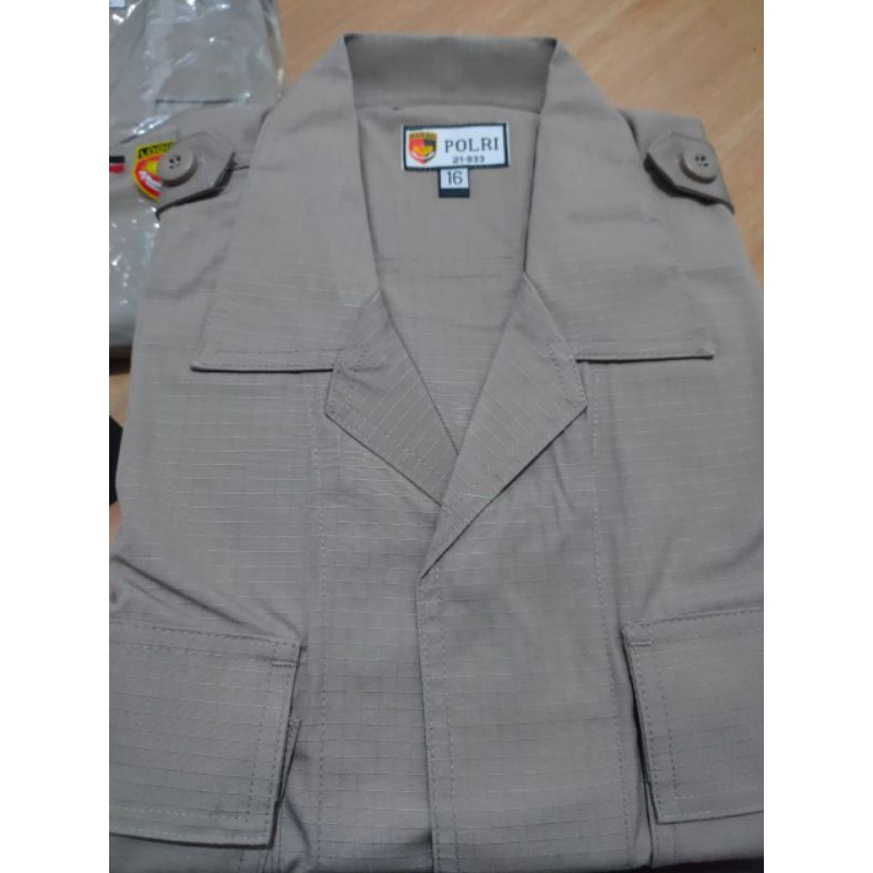 Bergaransi Seragam Pdl Brimob Asli / Pdl Polri /Satpam Terbaru