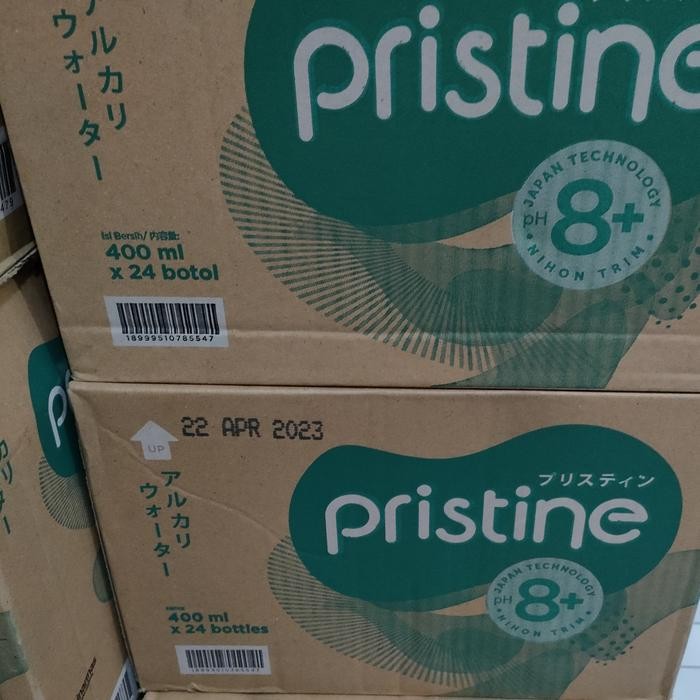 

Pristine Air Mineral Ph 8+ berisi 24 x 400 ml