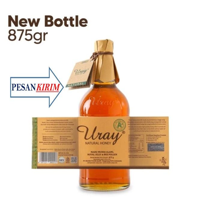 

Madu Uray Besar 640ml / 875g Natural Honey