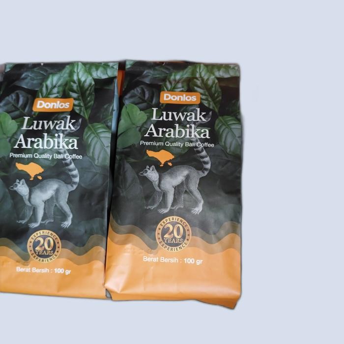 

KOPI LUWAK ARABIKA ASLI BALI "DONLOS" BEST SELLING 100GR