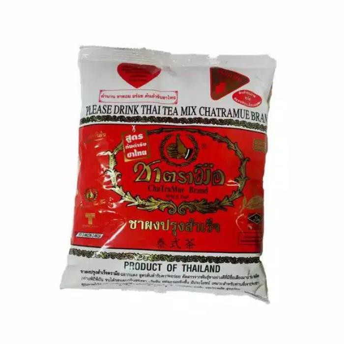 

Chatramue Thai tea/ Thai Tea Mix Chatramue (HALAL-BPOM) 400gr