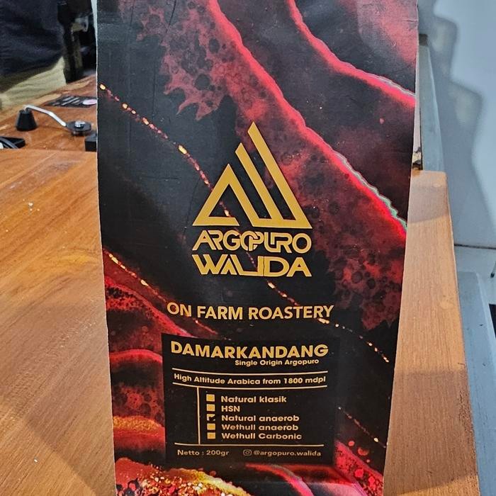 

Kopi Argopuro Arabica Natural (Roasted-beans) 200 gr