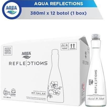 

Aqua Reflections Still 380ml 1 Dus / Karton Box isi 12