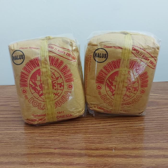

KOPI LAMPUNG CAP BOLA DUNIA (BUBUK HALUS) ASLI LAMPUNG - 250GR
