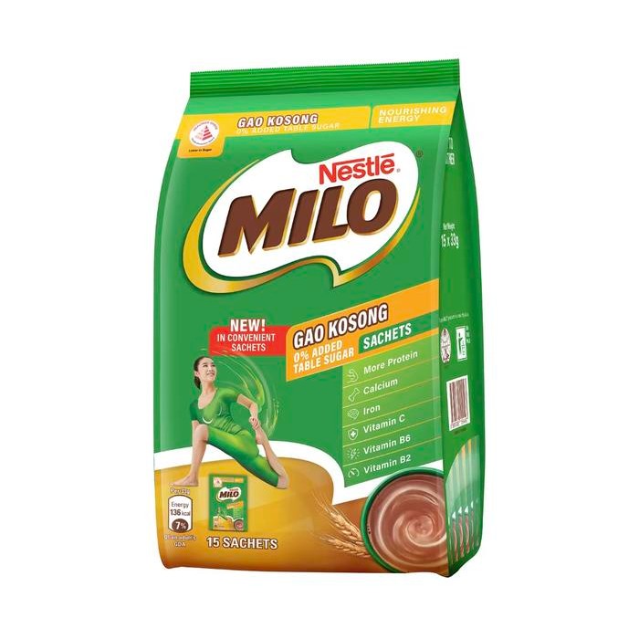 

Milo Gao Kosong Sachets 15x33g Singapore (Tanpa Gula)