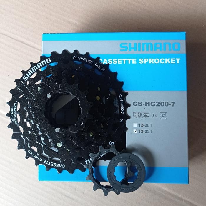 sprocket freewheel shimano 7speed 7 speed CS-HG200 12-32T cassette