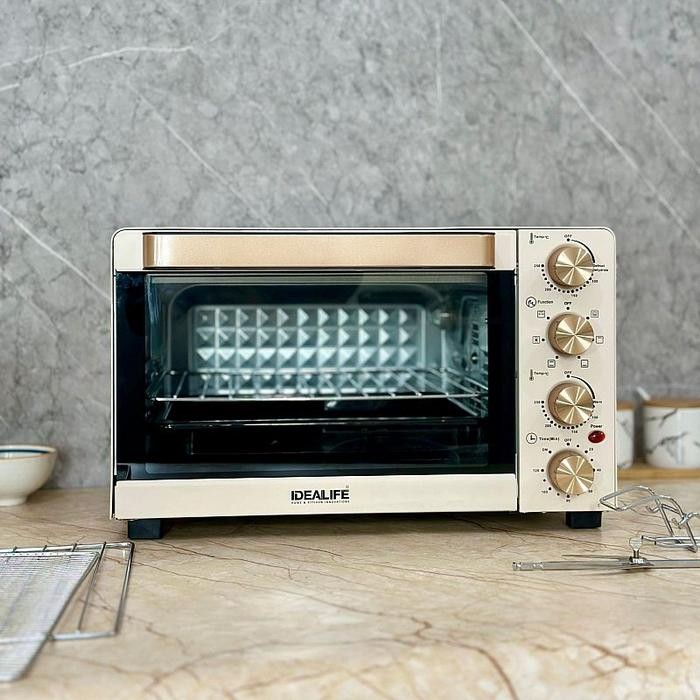 Oven Listrik Idealife IL-335 / IL335 Low Watt Kapasitas 35 Liter