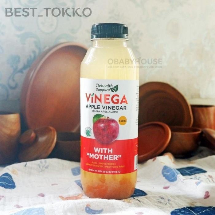 

Dehealth Supplies Finega Apple Vinegar (Botol Plastik) 500 Ml