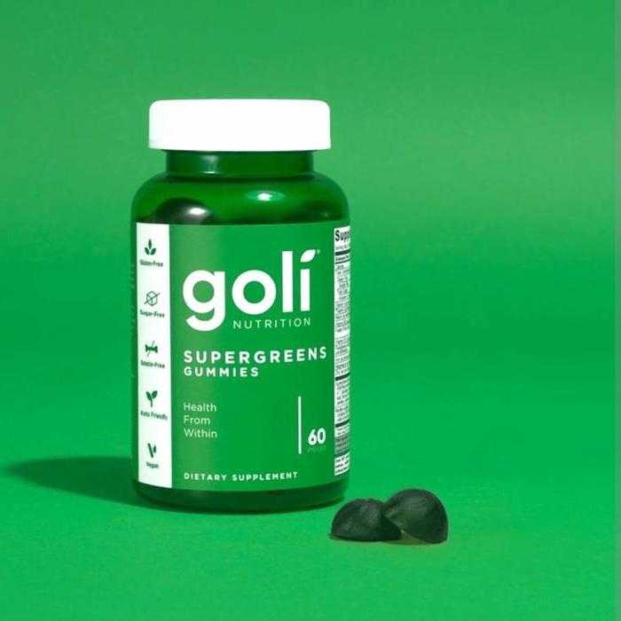 

Supergreens Goli Gummies Isi 60