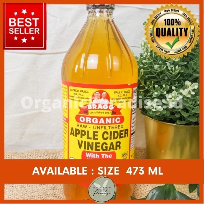

Bragg Apple Cider Vinegar 473 Ml / Cuka Apel Bragg 473 Ml