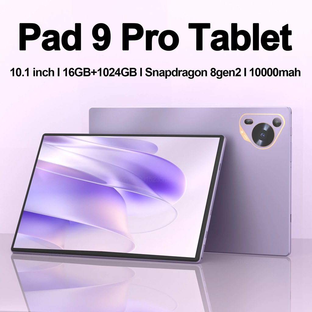 

Original Pad 9 Pro Tablet 10.1 Inch 16Gb+1024Gb Snapdragon 8Gen2 Android 13 Xioami Global 10000Mah