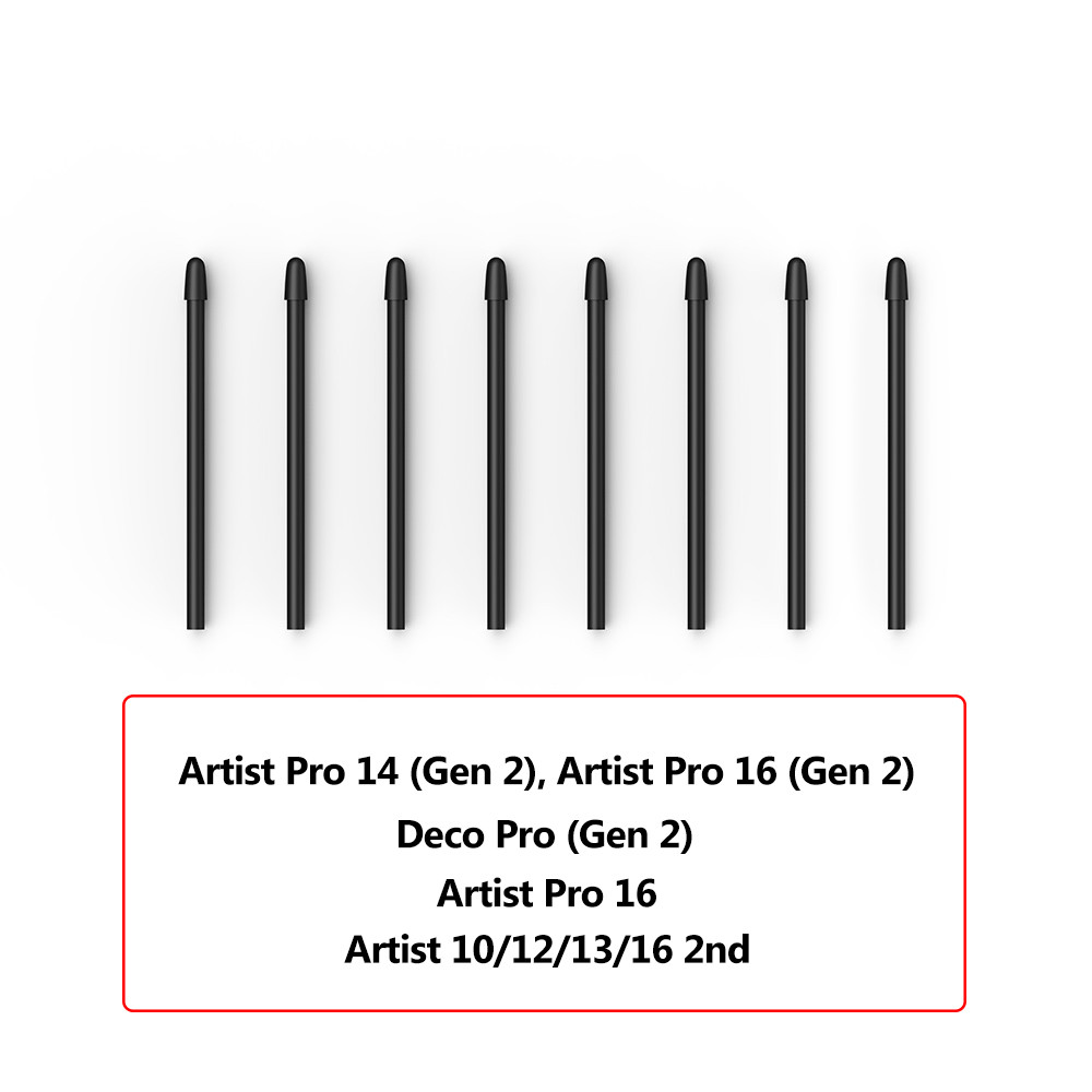 

Xp-Pen X3/X3 Pro Smart Chip Stylus Battery-Free 20 Pieces Replacement Nibs For Artist Pro (Gen