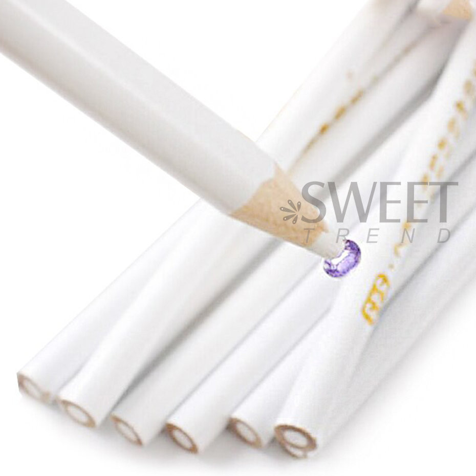 

1/4/10Pcs Nail Art Tools Rhinestones Gems Picking Crystal Wax Pencil Pen Picker Nail Art Decoration