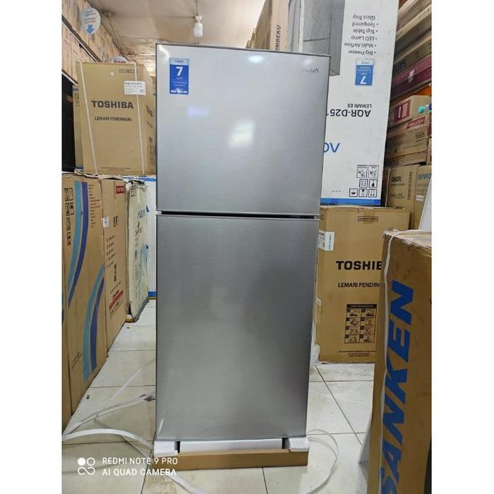 Kulkas 2 Pintu Aqua Sanyo D251 Tanpa Bunga Es Low watt