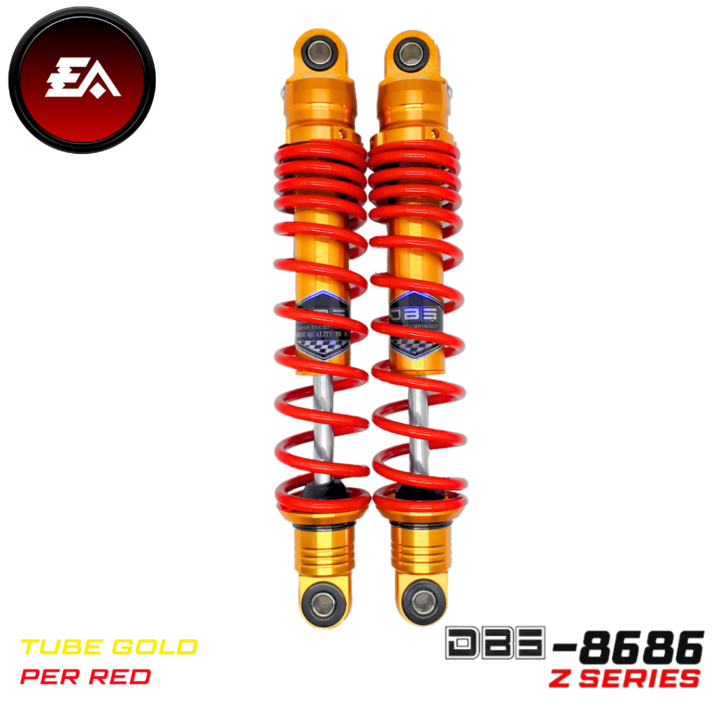Yukngegas Dbs 8686 Z Series 340Mm Shock Non Tabung Honda Supra X Karisma Revo Blade Fit
