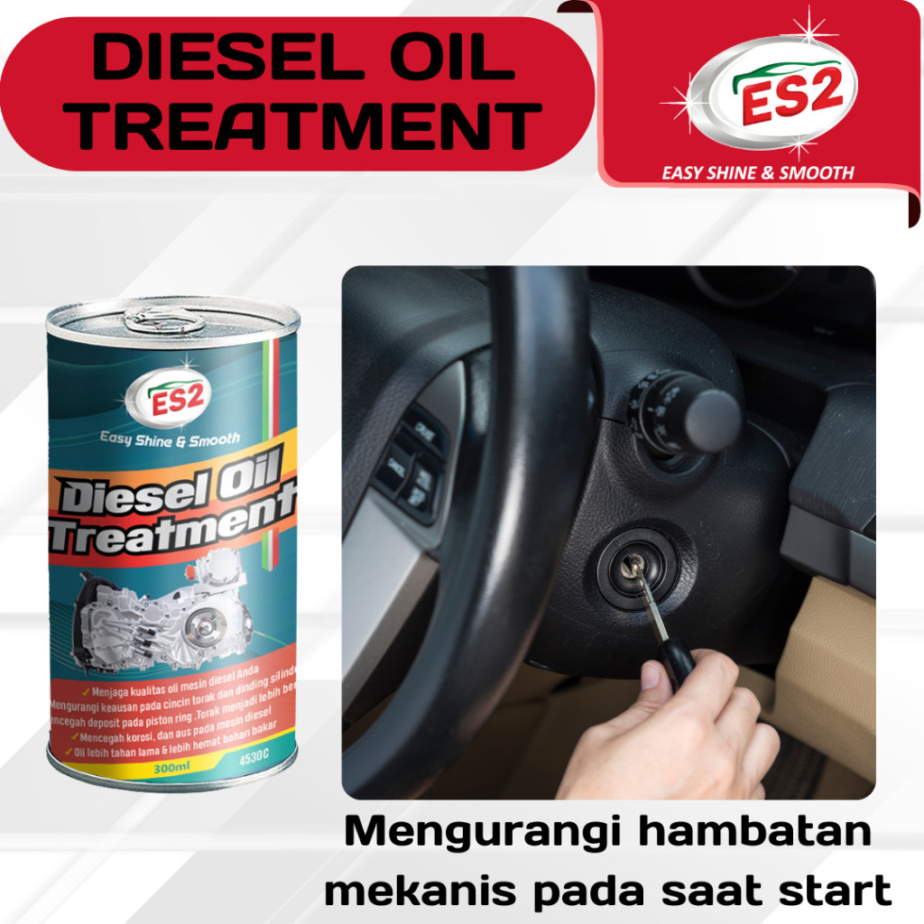 Yukngegas Es2 Campuran Oli Mesin Diesel / Diesel Oil Treatment Aditif Untuk Mobil Truk Traktor