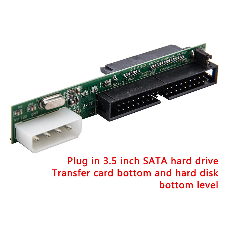 Sata to IDE Adapter 7+15Pin 2.5 3.5 inch Hard Drive Female Male Data Converter 40 44pin for ATA 133 