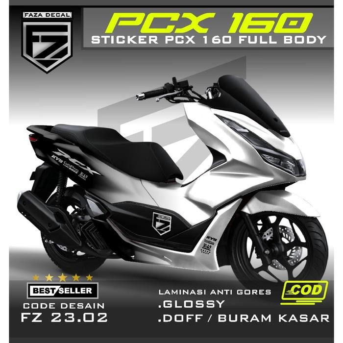 Yukngegas ()Decal Stiker Pcx 160 2022 2023 Full Body - Sticker Aksesoris Variasi Motor Pcx 160