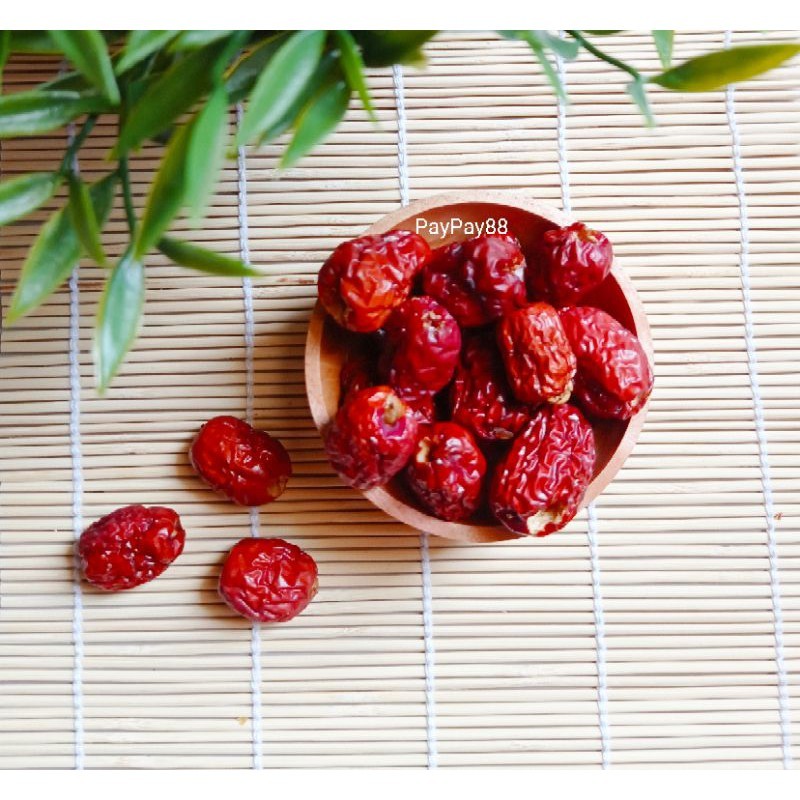 

ANG CO NON BIJI PREMIUM / ANGCO TANPA BIJI / HONG ZAU / KURMA MERAH 1000 GRAM