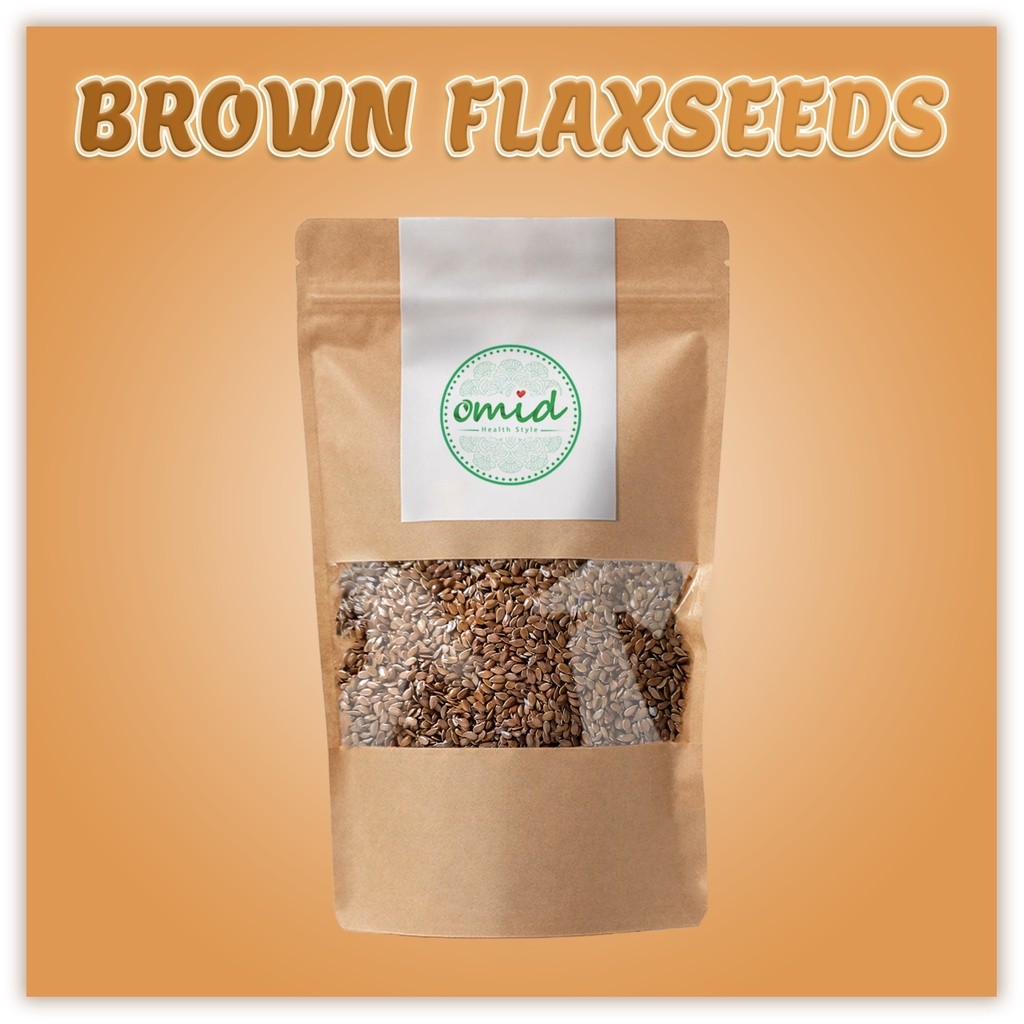 

Organic Brown Flaxseed Biji Rami Coklat Organik
