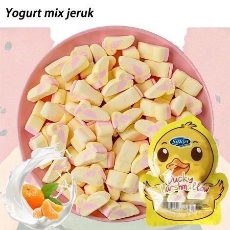 

HALALSilkys Marshmallow Duck Bebek / Semangka / Mobil Permen Marshmallows candy cemilan