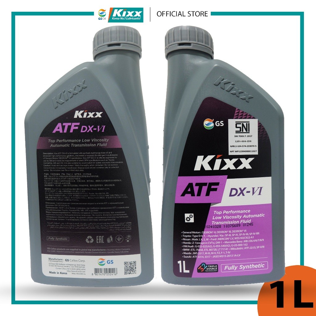 KIXX - ATF DX-VI Fully Synthetic 1Liter