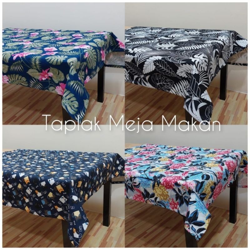 Taplak Meja Makan, Table Cloth, Taplak Meja Makan 4 kursi, Taplak Meja Makan 6 Kursi