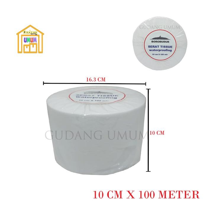 Auradeko Serat Tissue Aquaproof Fiberglass Serat Roll Tissue Anti Bocor