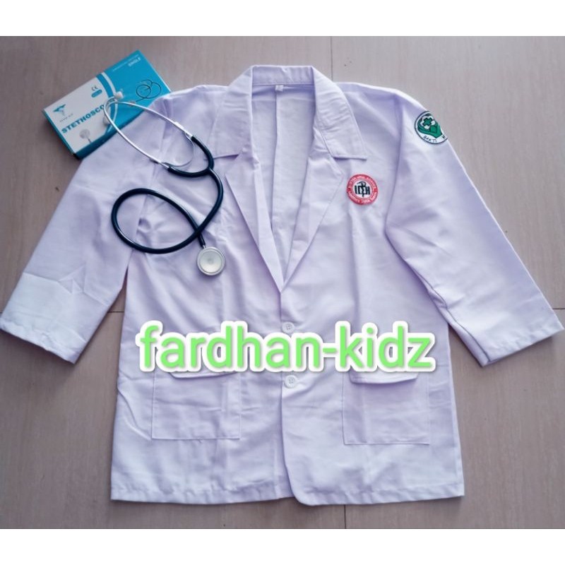 Baju Jas dokter dewasa untuk anak(SMP/SMA/Dewasa)