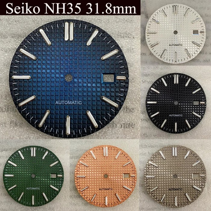 31.8mm NH35 Movement Dial Suitable for NH35A/NH36A Installation New
