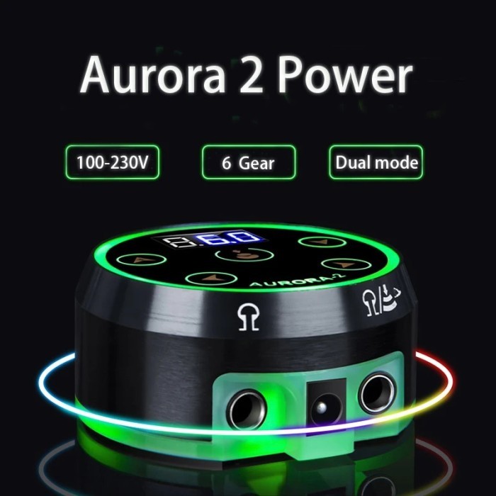AURORA 2 Tattoo Power Supply Tattoo Machine Power Tattoo Pen Power