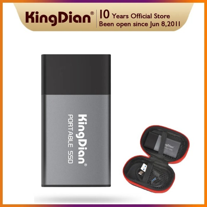 KingDian External Portable SSD 120GB 250GB 500G 1TB Solid Hard Drive
