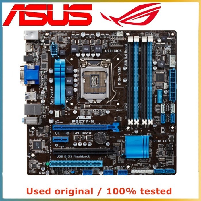For P8Z77-M Z77M M-ATX Computer Motherboard LGA 1155 DDR3 32G For