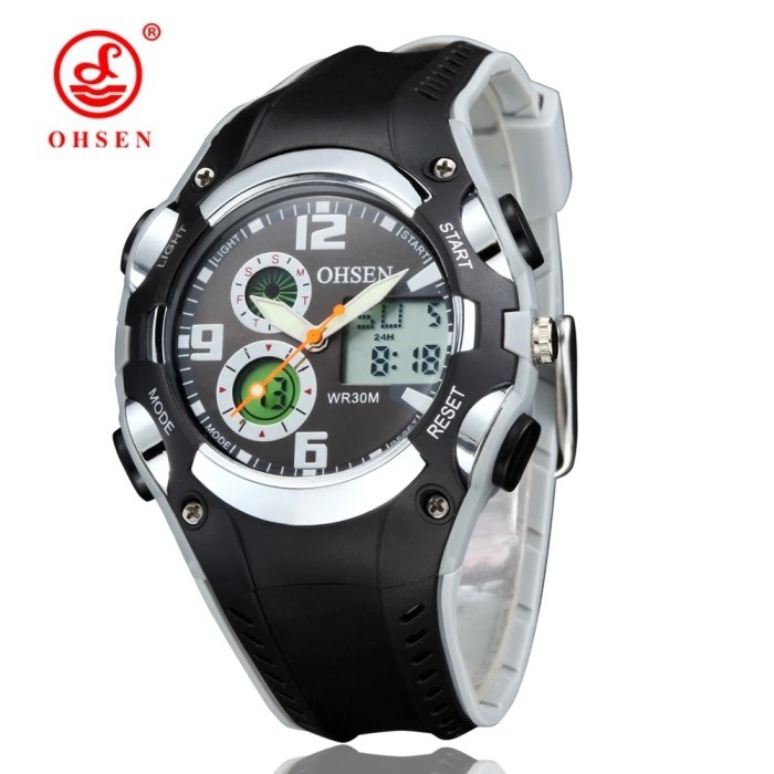 Original OHSEN Digital quartz Children Boys Sport Watches 30M