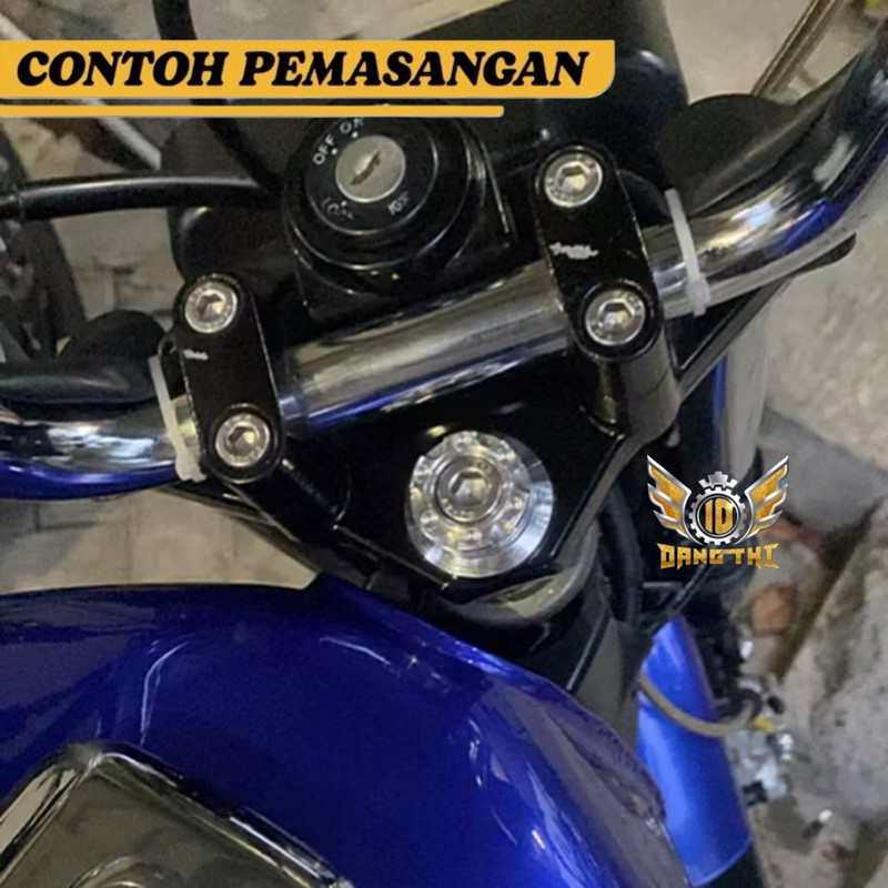 Manisan Baut Komstir / Ring Dan Baut Segita Atas Rx King Vixion Byson Scoio Full Cnc