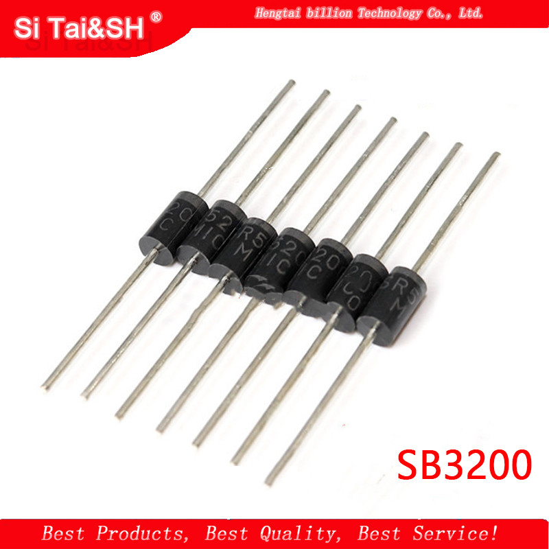IMPORT 10PCS SR3200 SB3200 3A 200V SCHOTTKY DIODE